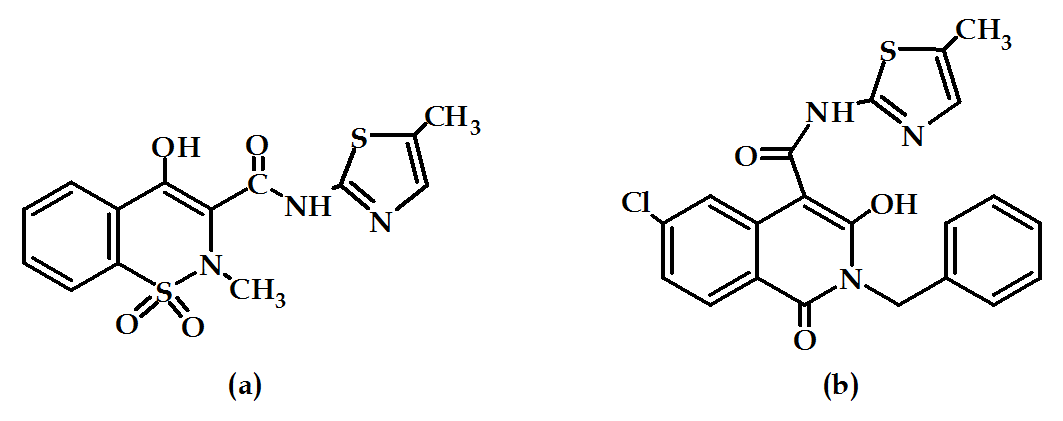 Figure 16: Meloxicam and its derivative